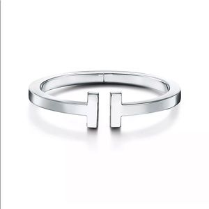 Tiffany T silver braclet